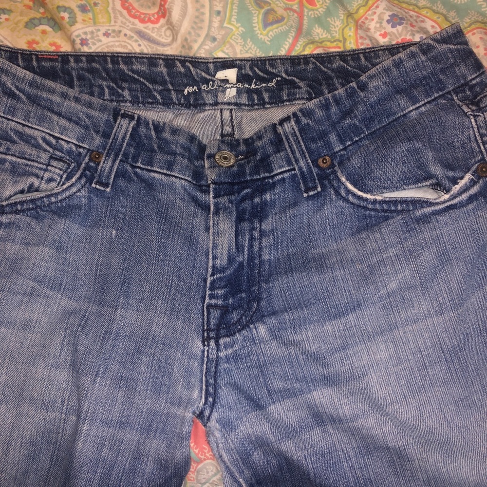 7 for all mankind jeans “A” Pocket rn 65199 Sz 28